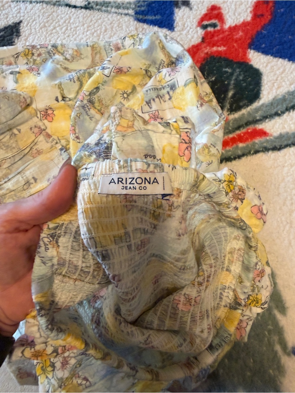 Arizona Jean Company Yellow Floral Maxi Dress - Picture 7 of 8